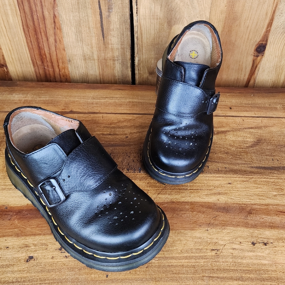 Dr. Martens 3B62 Vintage Wedge Monk Shoe